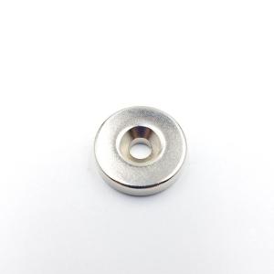 Quality Permanent Neodymium Magnet Countersunk Hole Ring N52 Grade With Screw wholesale