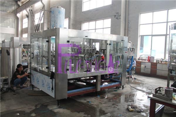 Cheap 10000BPH Non-Carbonated Plastic Water Bottling Machine With CIP Cleaning Head for sale