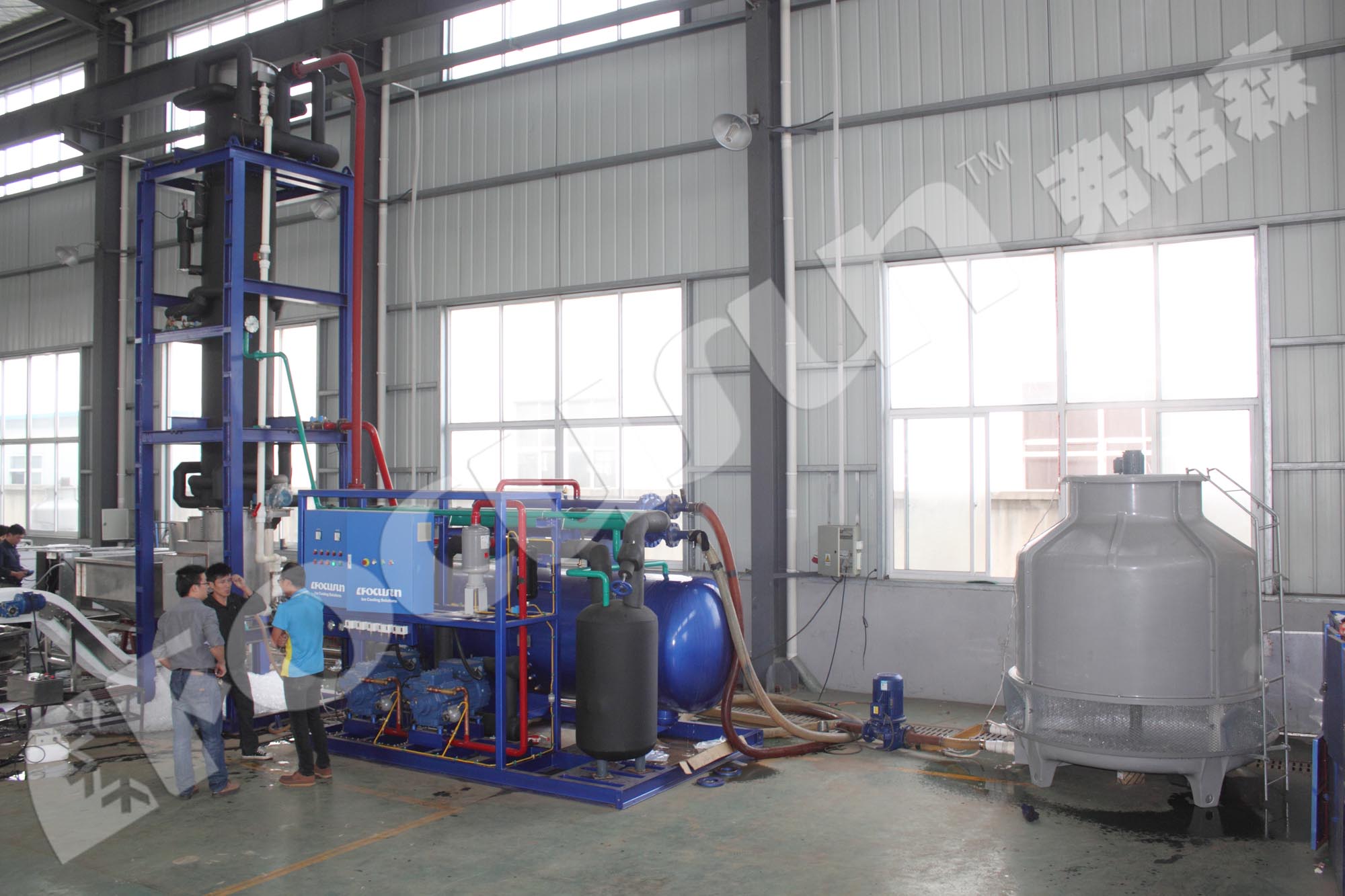 Provided Video Outgoing-Inspection 1ton 3ton 5ton 10ton Ice Maker Machine for Clear Ice