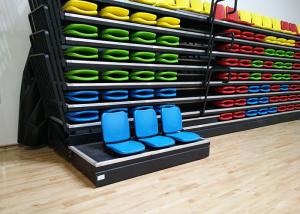 Quality Indoor Athletic Venues Modular Grandstands With Secure Pendant Control wholesale