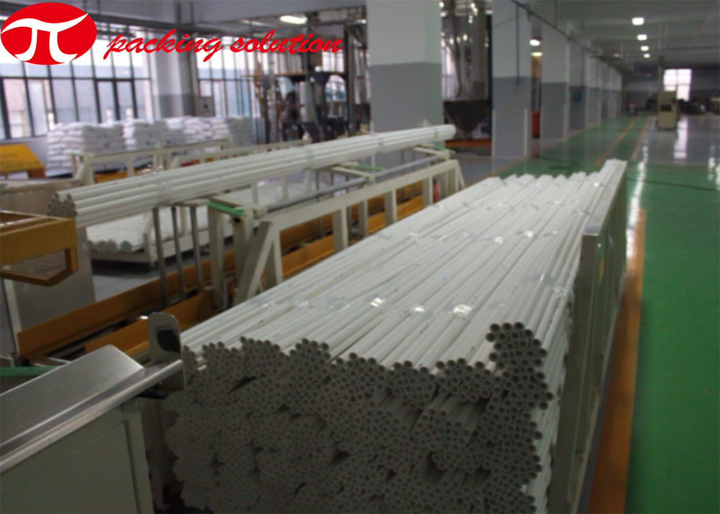 Plastic Pipe Bundling Machine 4000mm PVC Pipe Packing Line Working Online Or Offline