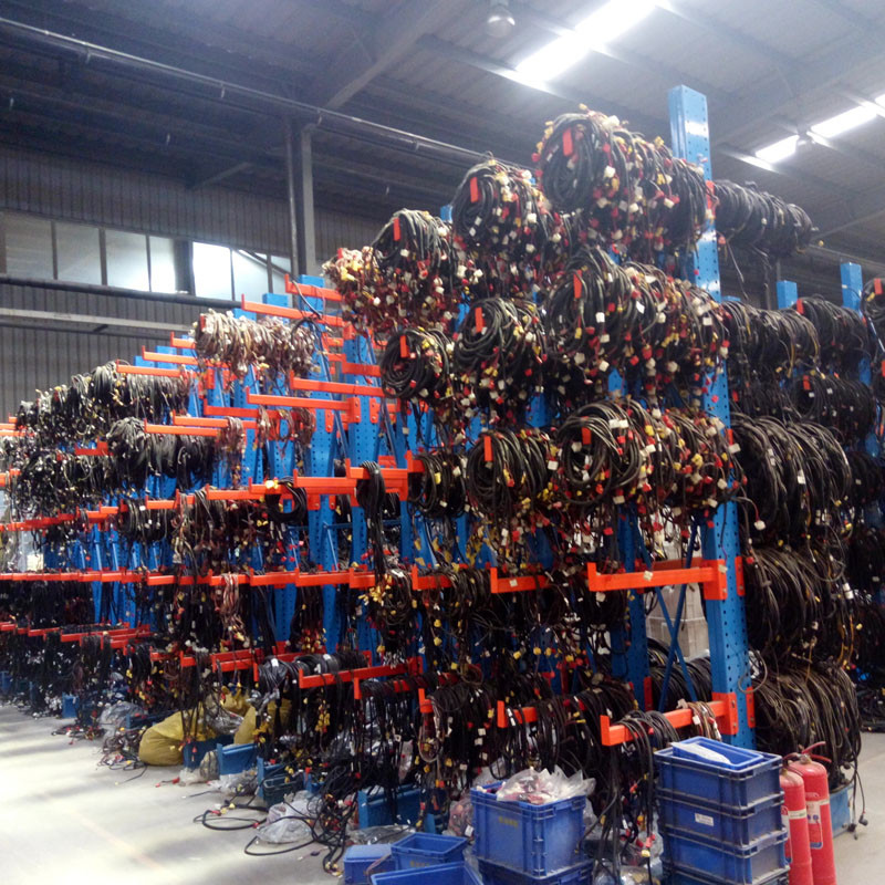 Single Arm 100kg-1000kg Heavy Duty Warehouse Cantilever Racks Industrial Adjustable Cantilever Racking