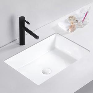 Quality Non - Porous Naturally Hygienic Ceramic Trough Sink Undermount Wash Basin wholesale