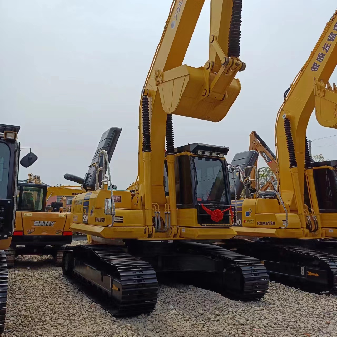 Original Hydraulic Valve Komatsu PC220 Excavator Second Hand 0-2000 Working Hours Now