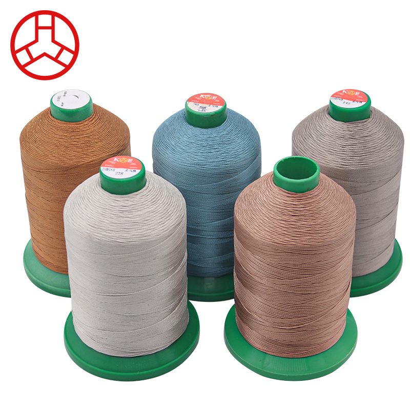 16Plys Non Wax Polyester Material Braided Sewing Thread for Women's Shoes UV Resistance