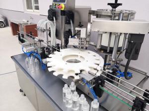 Quality Pharmaceutical Automatic Bottle Filling Machine 25 To 50BPM wholesale