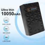 36.18Wh 10050mAh Electric Jacket Battery 500 Cycles Electric Clothes Accessory