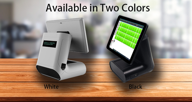 SDK Function 15.6" Full HD 1080P Dual Screen Self-Service Machine with Thermal Printer