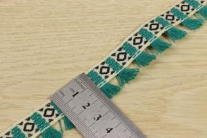 Quality Geometric Woven Tapes Ecofriendly Streic Appearance OEM Available wholesale