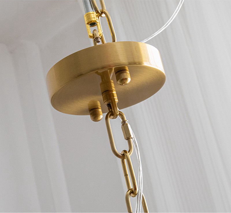 Luxury Villa Living Room Chandelier Glass Lampshade Fancy Chandelier(WH-CY-246)