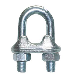 Quality Carbon Steel Drop Forged Wire Rope Clips Clamps Italian Type wholesale