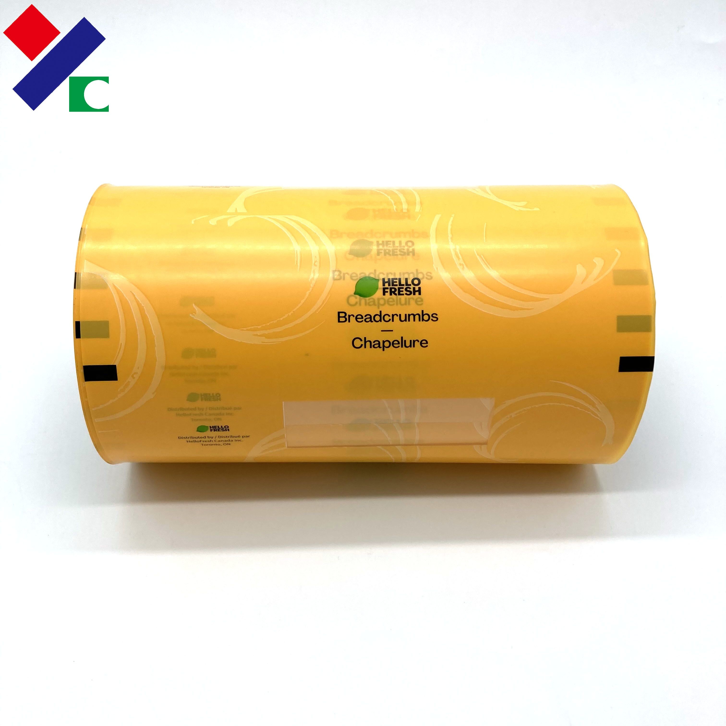 Biodegradable Packaging Film Food Grade Cheese Onion Flavor Sachet Packing Roll