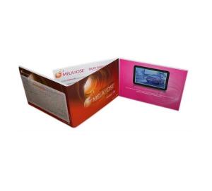Quality commercial Full colors 2G / 4G / 8G Video In Print Brochure , 2.4&quot; - 7&quot; wholesale