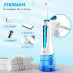 H2ofloss Upgraded Cordless Dental Teeth Irrigator Ultrasonic Water Floss