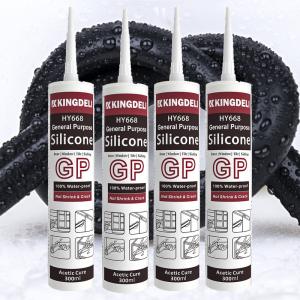 Quality Waterproof Transparent Glass Adhesive Silicone Sealant For Bathroom wholesale