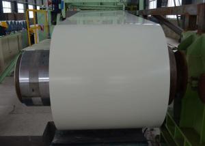Quality Color Coated Prepainted Steel Coil Zinc 40g - 180g Acid / Alkali Resistant wholesale
