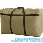 Heavy Duty Extra Large Moving Bags with Backpack Straps - Strong Handles &