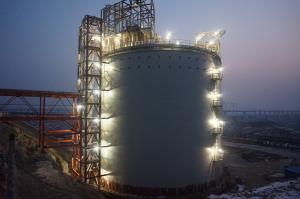 Quality 50000M3 Flat Bottom Storage Tank 0.8 Mpa Large LNG Tank wholesale