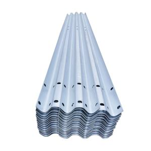 Quality Customized Q235 Q345 Hot Dip Galvanized Highway Guardrail for South Africa Road Safety wholesale