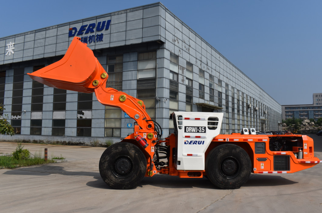 Underground Tunneling Usage Scraper LHD Loader Heavy Duty Frame 3.5 M³ Bucket