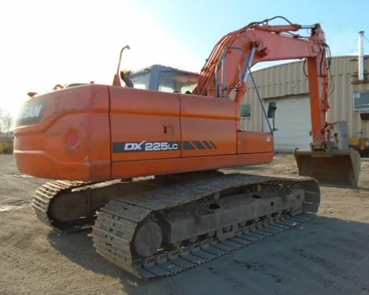Original Used Doosan DX225 DX225LC-9 Excavator in South Korea