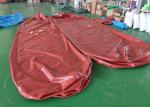 Household Biogas Digester Tank With Red Mud Film Pvc Mesh Cloth And Safety Valve