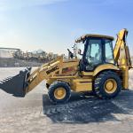 Mini Loader 388 Free Shipping 4X4 Two Bale Backhoe Loader Small Wheels Farm