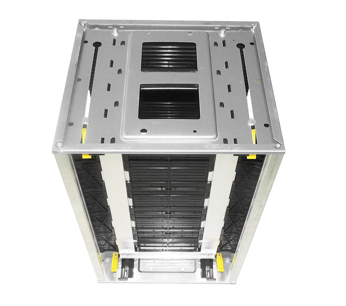 3.0mm Depth 125 Degree 100KG Capacity ESD Magazine Rack