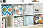 Clothing box canvas cotton linen folding Oxford cloth storage toy storage
