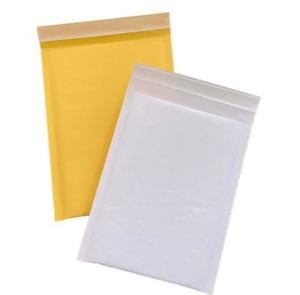 Quality 14x20cm Reusable Shipping Packaging PE Kraft Bubble Wrap Courier Bags wholesale