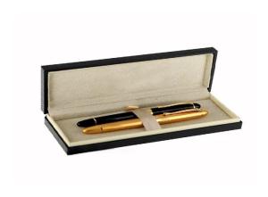 Quality Plastic And Cardboard Pen Gift Box Silkscreen Cutom Logo EN71-3 Certification wholesale