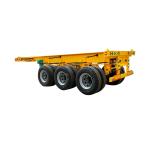 Light Tare Weight 2/3 Axles 20-40-45ft Air Suspension Container Chassis Semi