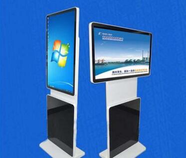 UHD 4K LED 43" inch floor Stand LCD digital advertising player signage