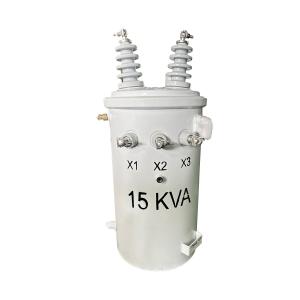 Quality 15kva Single Phase Overhead Distribution Transformer Oil Immersed 13200GrdY/7620 wholesale