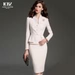 Formal Office Suites Women Suits Dress Skirt Office Formal Dress NO Hooded Two
