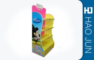 Quality Cardboard Table Display Stands With 4 Shelves / Cardboard Point Of Sale Stands wholesale