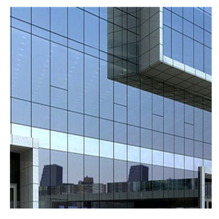 Decoiling Triple Glazed Aluminium Curtain Wall Rockwool Customized