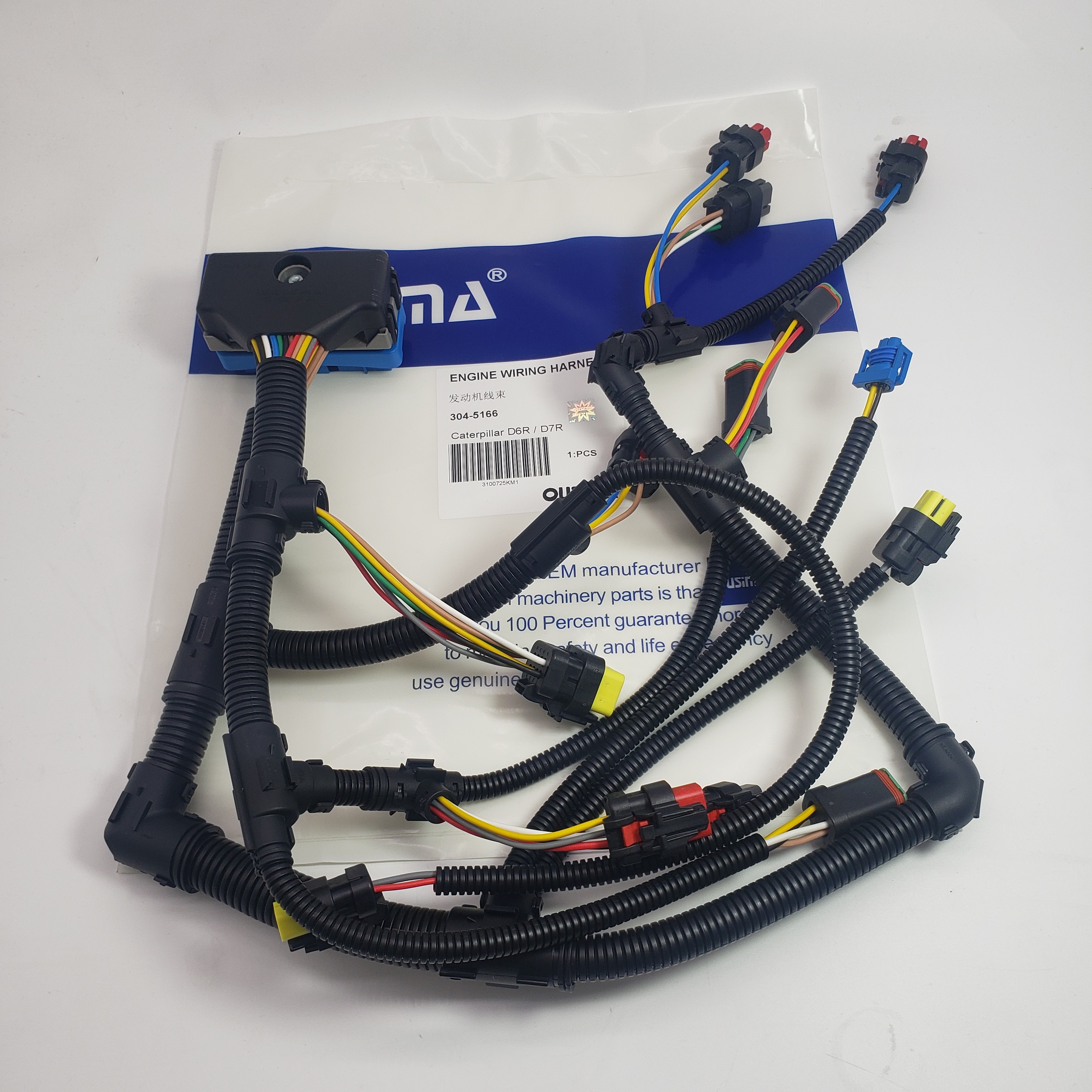 Excavator Wiring Harness 304-5166 /3045166 For Cat D6R D7R