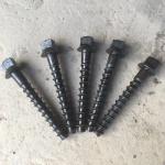 Sleeper Timber Screws OEM Rail Screw Spike Carbon Steel Galvanized Stainless