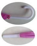 8mm Metal Shaft Jacquard Windproof Golf Umbrellas For Men