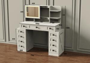 Quality LED light Makeup Dressing Tables Set With Mirror wholesale