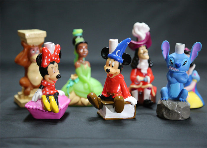 Straw Figures Collectible Vinyl Toys For Kids Water Bottle Disneyland Style