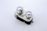 Public Bathroom Temperature Control Mixing Valve , Brown Body Thermostatic Hot