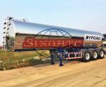45m3 3 Axle Propane Tank Trailer 12R22.5 Tyre Heavy Duty Mechanic Suspension