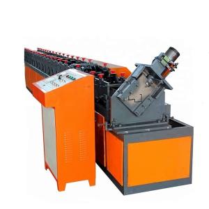 Quality 50Hz Door Frame Roll Forming Machine 12m/min 2 Leveling Shafts wholesale