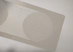 Galvanized White Speaker Grill 1.5mm Peforated Metal Mesh