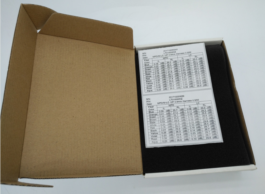LC Connector Duplex 12 Core Mtp Cassette Module