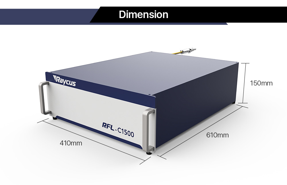 Laser Source CE RAYCUS CW Single Module Raycus 3000W Power Laser Source Generator Fiber Laser Cutting Source