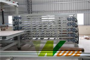 Quality Laminate Flooring Production Line , Automatic Paper Laminating Machine Hot Press wholesale