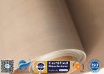 0.16MM Brown PTFE Coated Fiberglass Fabric Non Stick PTFE BBQ Grill Mat